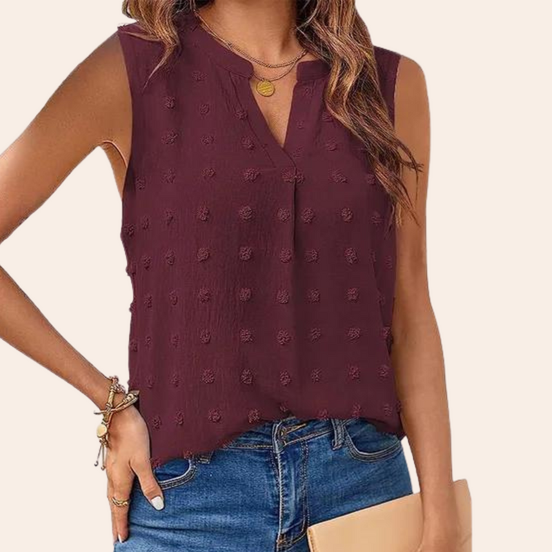 Sleeveless Airy Women's Blouse – Vera