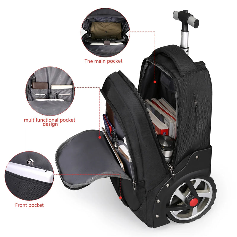 Rollbarer Laptop-Rucksack – Helsinki