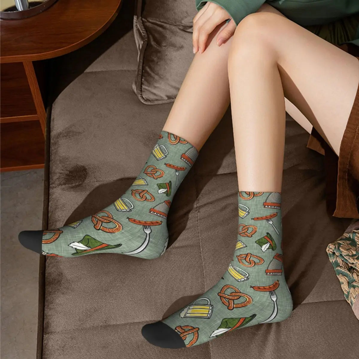 Socken mit Wiesn-Motiven (2er-Set) – FestSocken Oktoberfest 2025
