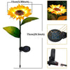 Wasserdichte Solar-Sonnenblumenlampe – SolarBloom