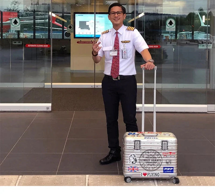 Aluminium-Magnesium-Hartschalenkoffer – Monaco