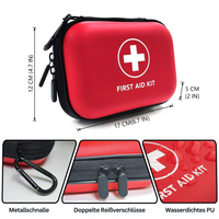 91-piece First Aid Kit – SafeKit Pro