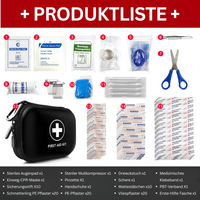91-piece First Aid Kit – SafeKit Pro