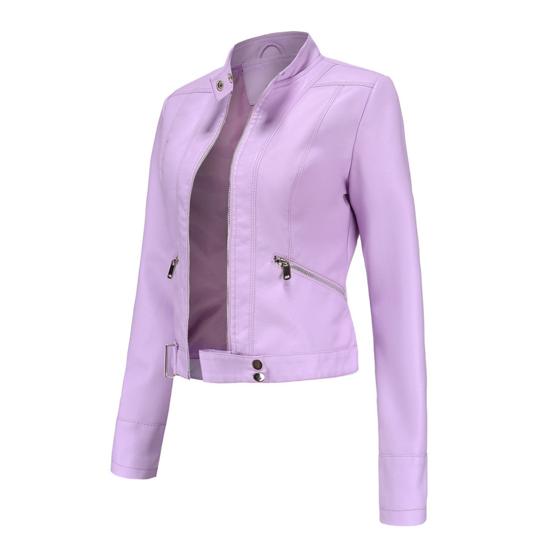 Stilvolle Damen Lederjacke in klassischem Design – Marlene