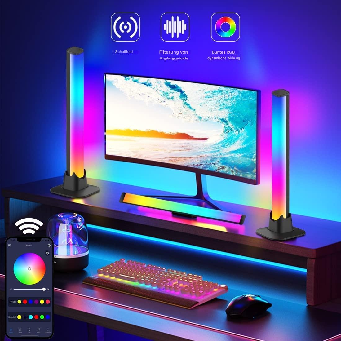 Musiksynchronisation LED Lichtleisten - LumiRhythm