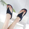 Bequeme Damen-Platform-Slipper mit Strass – Geneva