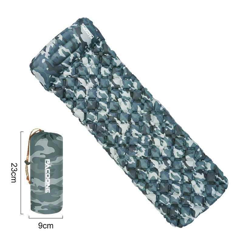 Ultralight Waterproof Sleeping Pad with Integrated Pump – AirRest