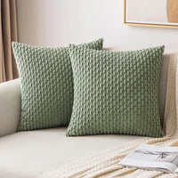 Corduroy Pillow Covers in Boho Style – Velvia