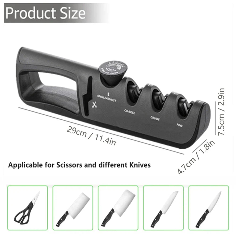 4-in-1 Professional Knife Sharpener (1+1 Free) - EdgeSharp