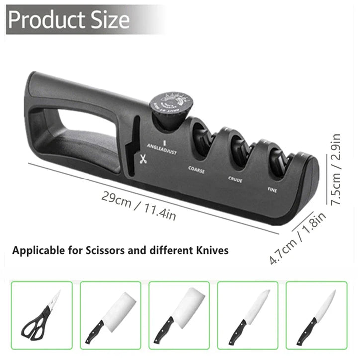 4-in-1 Professional Knife Sharpener (1+1 Free) - EdgeSharp