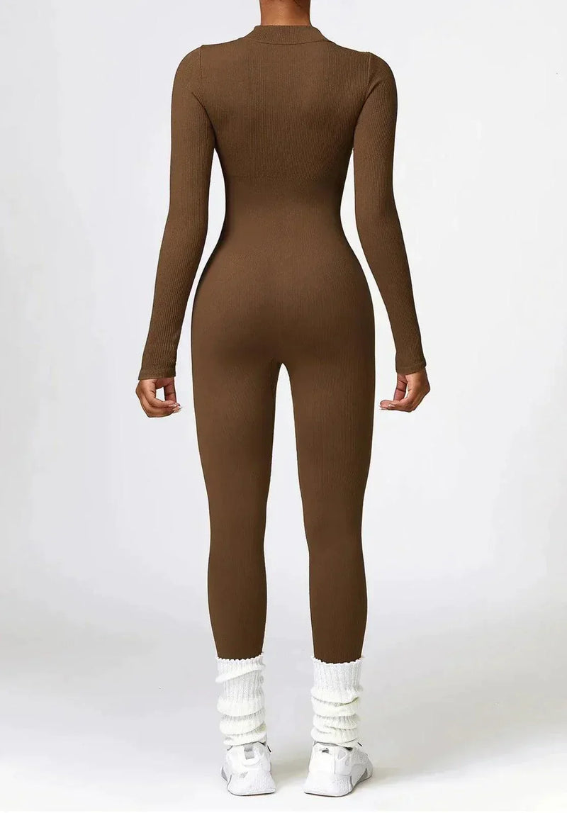 Luxuriöser Full-Body Romper mit langen Ärmeln - Lisa