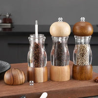 Manual Salt and Pepper Mill Set - SeasonSculpt