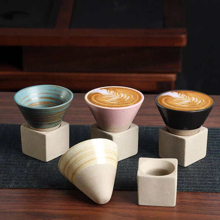 Handgefertigte japanische Kaffee- und Teetasse - ZenCraft