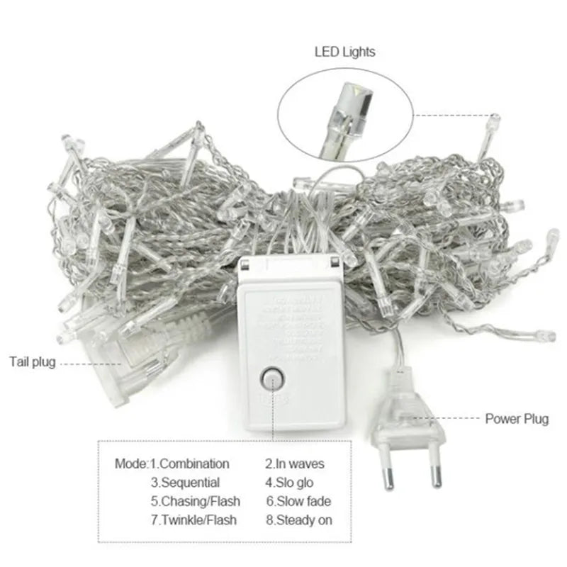 Stimmungsvolle Eiszapfen-Beleuchtung – FrostGlow