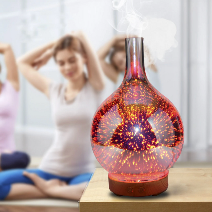 Beruhigender & stimmungsvoller Aromadiffuser – AuroraGlow