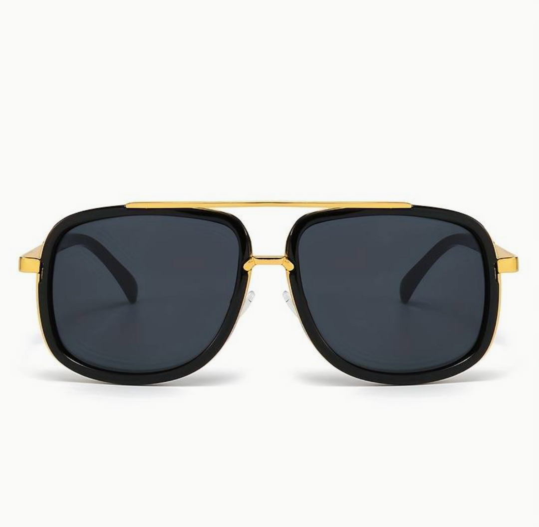 Stilvolle Unisex-Sonnenbrille mit edlem Finish – SunEdge Flair