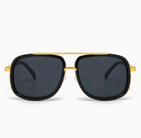 Stilvolle Unisex-Sonnenbrille mit edlem Finish – SunEdge Flair