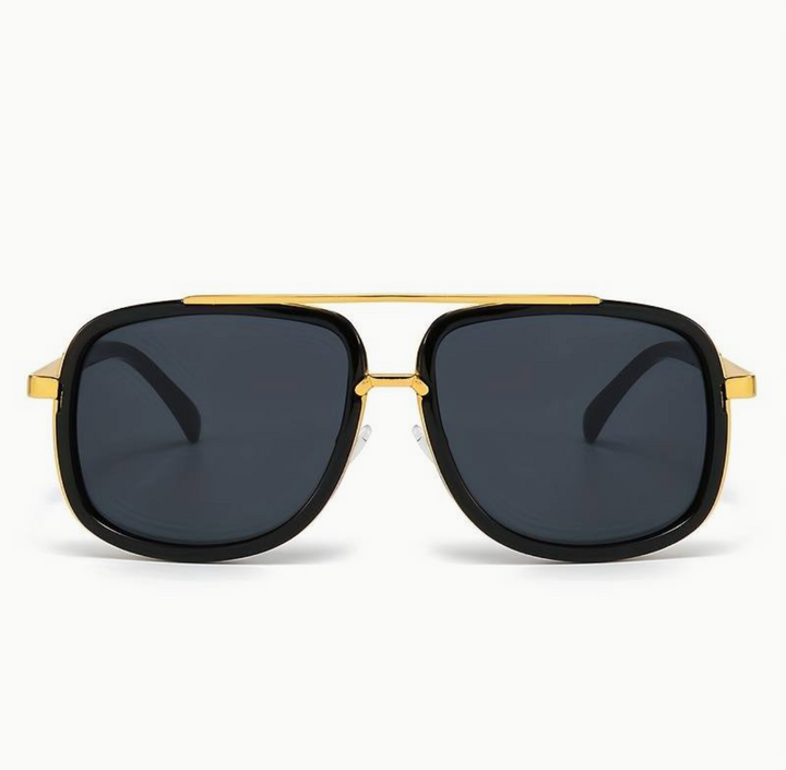 Stilvolle Unisex-Sonnenbrille mit edlem Finish – SunEdge Flair