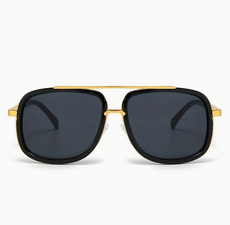 Stilvolle Unisex-Sonnenbrille mit edlem Finish – SunEdge Flair