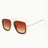 Trendige Unisex-Sonnenbrille mit Premium-Look – Miami Luxe