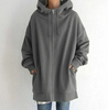Oversized Damen-Hoodie mit Reißverschluss und Kapuze – Herbstzauber Meliora