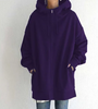 Oversized Damen-Hoodie mit Reißverschluss und Kapuze – Herbstzauber Meliora
