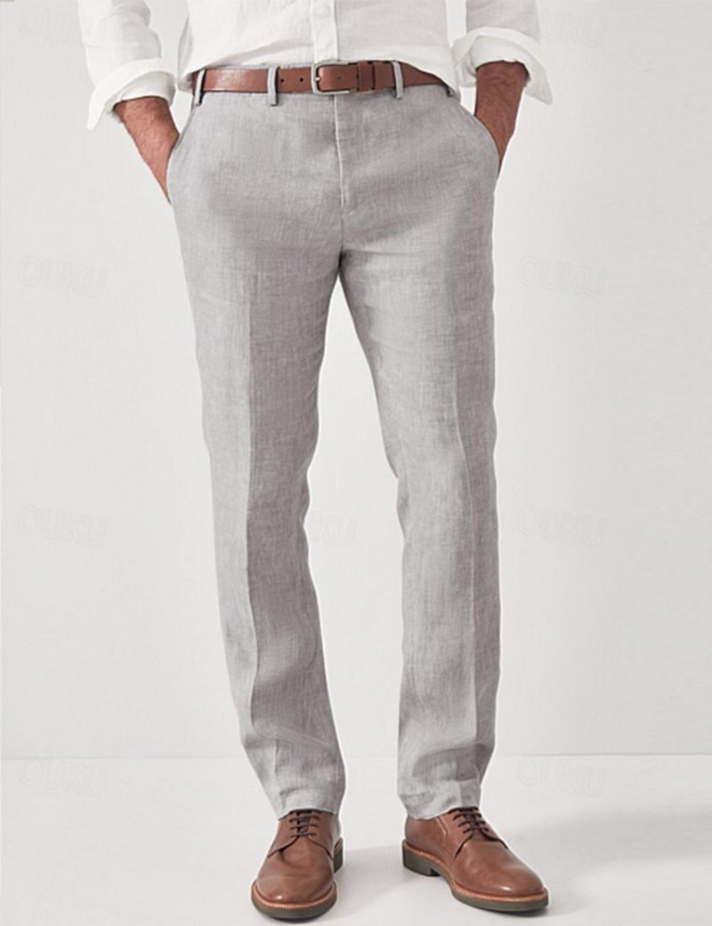 Comfortable Linen Men's Pants – Elias