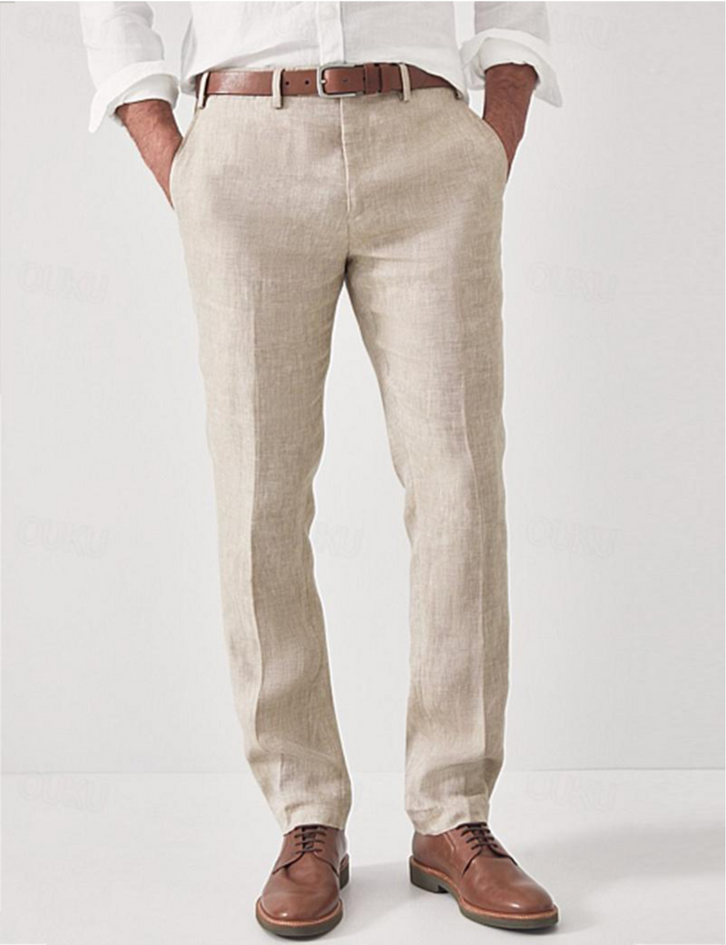 Comfortable Linen Men's Pants – Elias