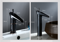 Luxe Wasserfall-Waschtischarmatur - CascadeFlow