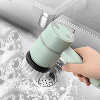 Automatic rotating dishwashing brush with powerful cleaning - Scruba