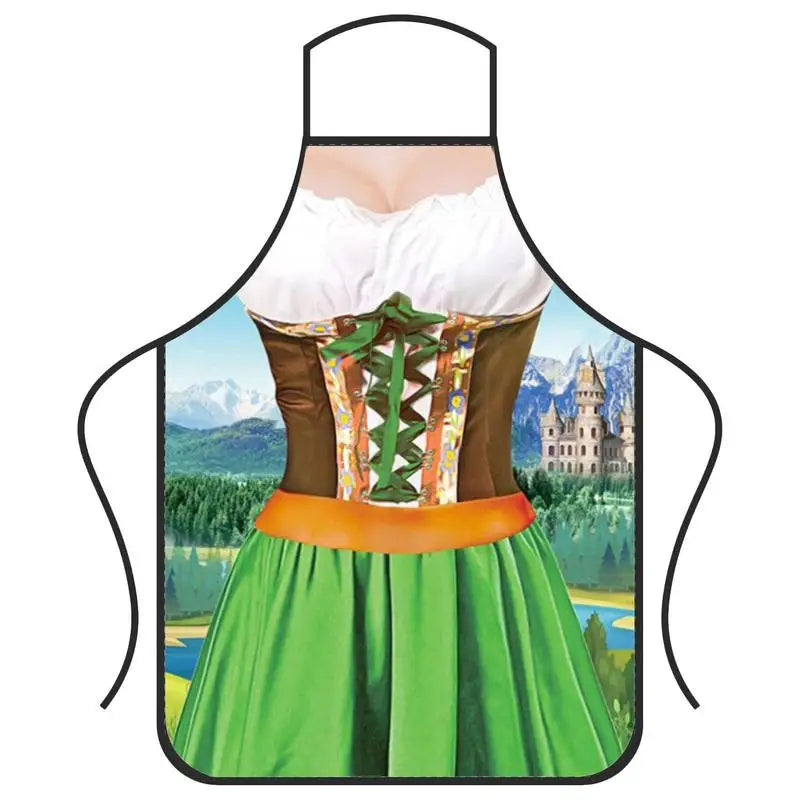 Lustige Bayern-Küchenschürze & Party-Schürze – GaudiGrill Oktoberfest 2025