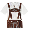 T-Shirt im Lederhosen-Look – WiesnShirt Oktoberfest 2025