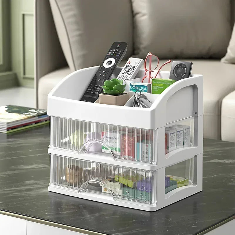 Transparent makeup organizer made of acrylic - Clarityn