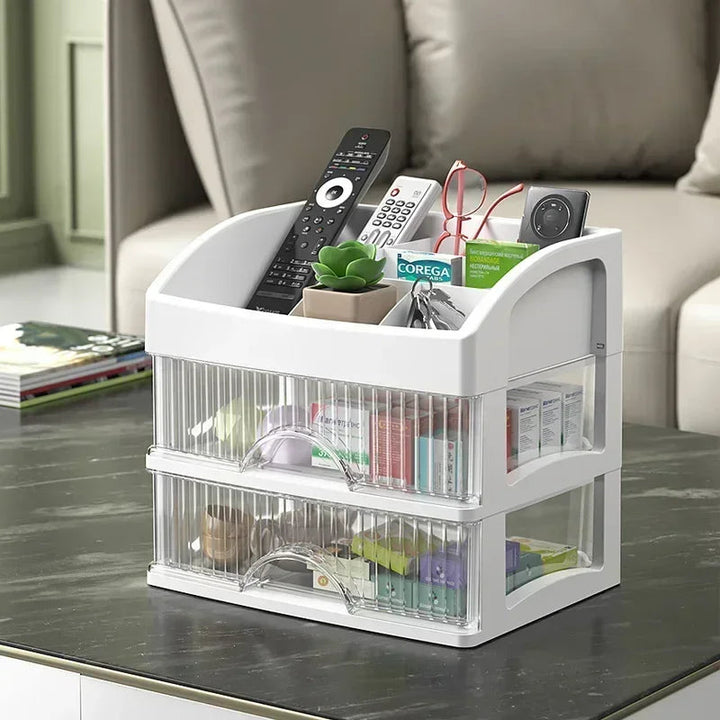 Transparent makeup organizer made of acrylic - Clarityn