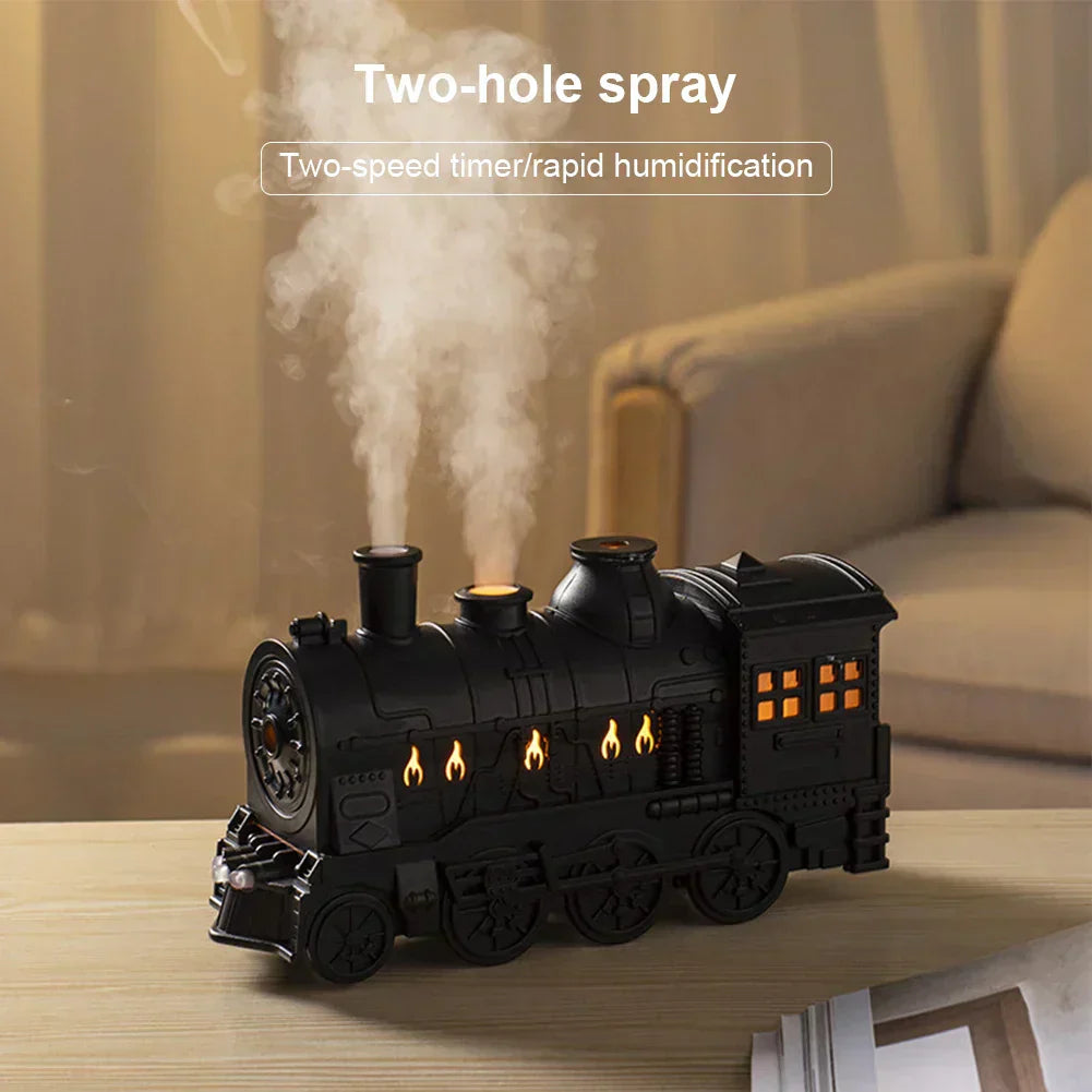 Aromatherapie Lokomotiv-Diffuser & Luftbefeuchter – SteamLuxe