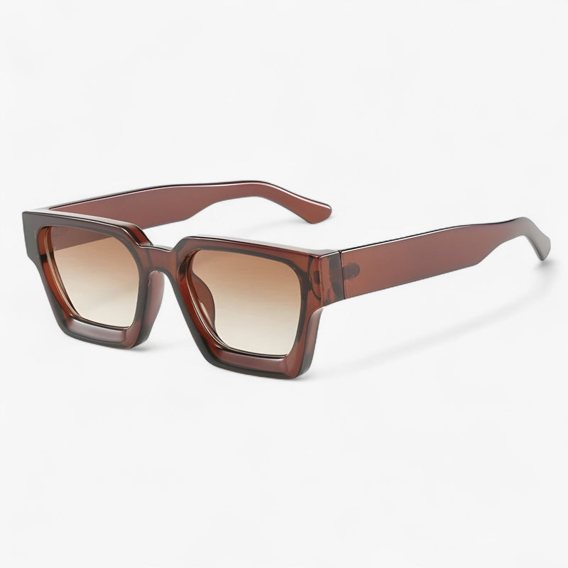 Retro Sonnenbrille für Herren mit Eckigem Design – Calven