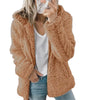 Damen Teddy-Fleece-Mantel – Liora