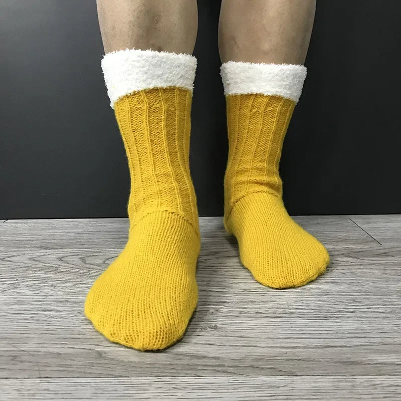 Unisex Socken im Bierkrug-Design – SchaumSocken Oktoberfest 2025