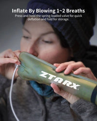 Inflatable Solar LED Tube Lamp – LumiGlow Pro