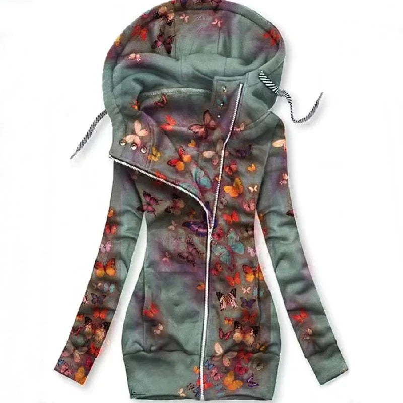 Damen Butterfly Art Cardigan – Alina