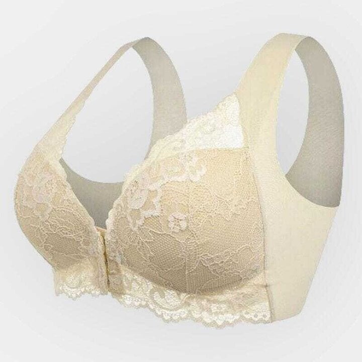 Nahtloser Spitzen-Sport-BH mit Frontverschluss – Mireya