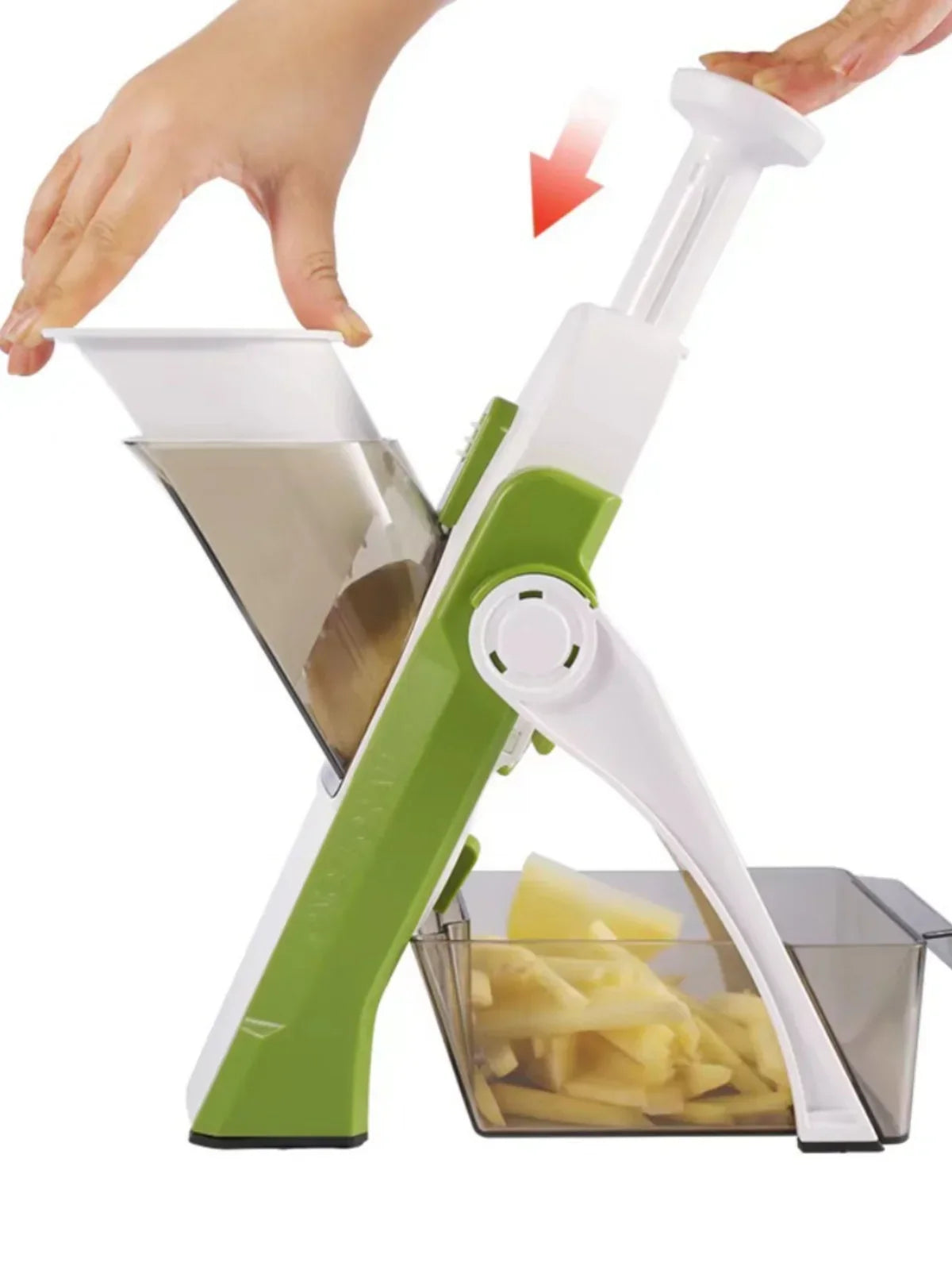 Sichere 5-in-1 Gemüseschneider (1+1 gratis) - VeggieChop Pro