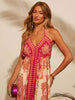 Luftiges & Stylisches Boho-Maxikleid mit Halterneck für Damen – Naya