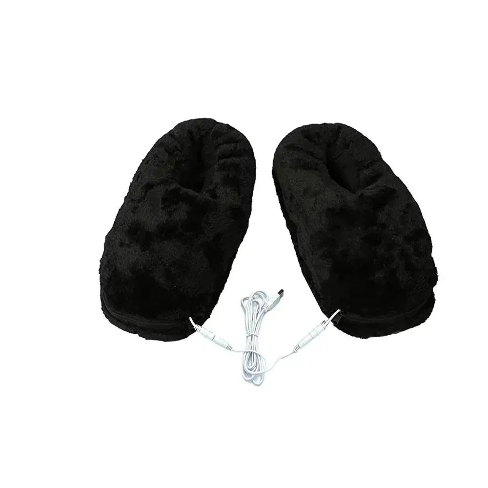 USB-Beheizte Winter-Hausschuhe – HeatSwift