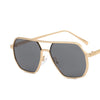 Klassische Herren Sonnenbrille mit Metallrahmen & UV400 Schutz – Matteo
