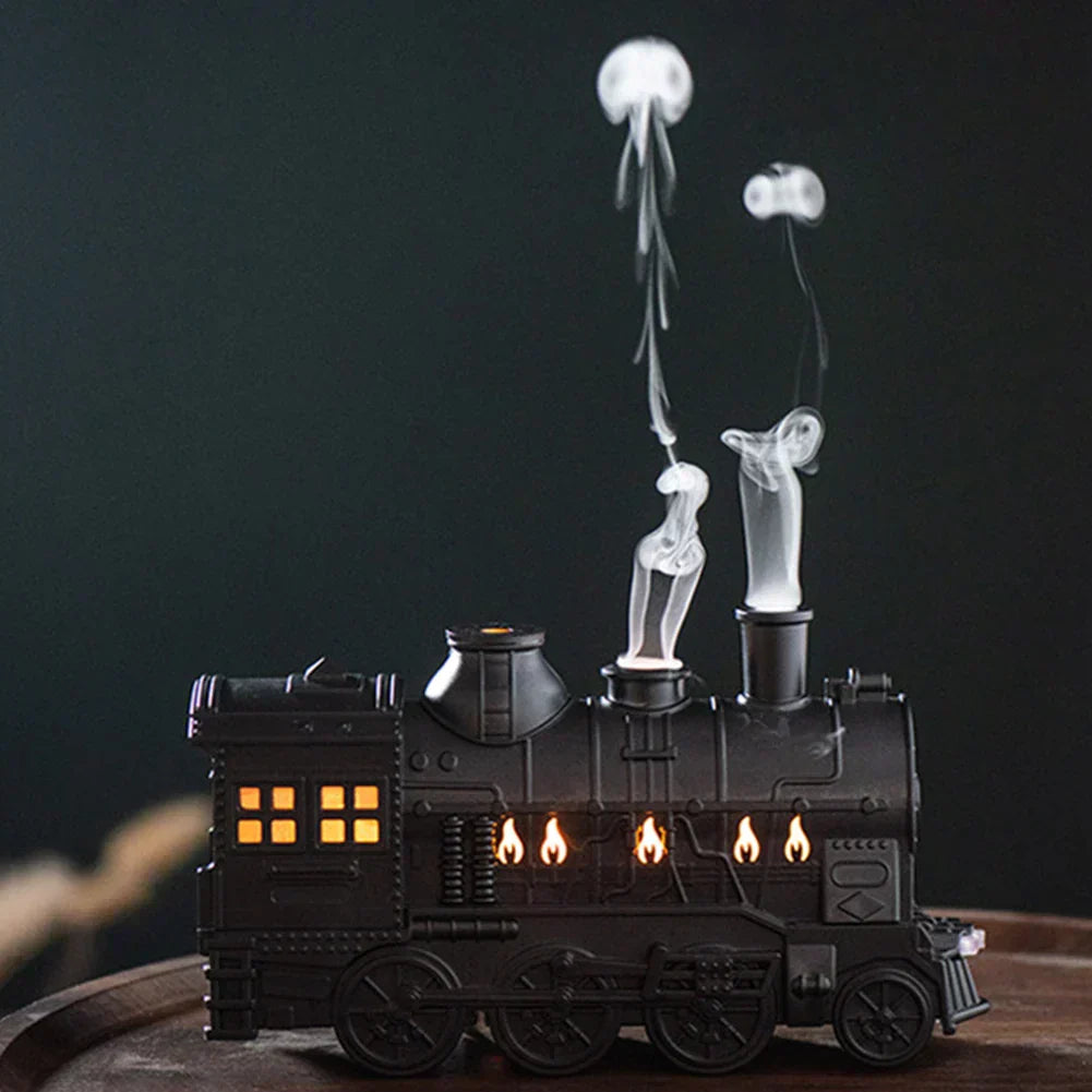 Aromatherapie Lokomotiv-Diffuser & Luftbefeuchter – SteamLuxe