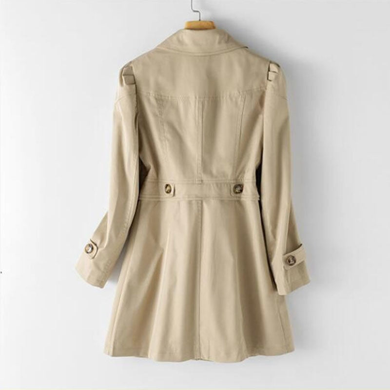 Stilvoller mittelgroßer Damen-Trenchcoat – Victoria