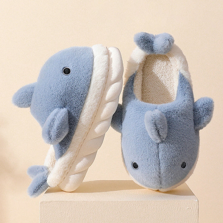 Soft Plush Shark Slippers - SnugShark