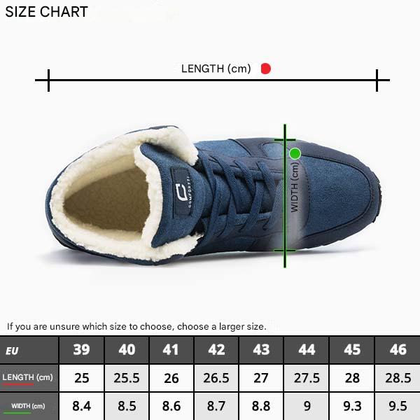 Warm men's snow boots – Bjorn