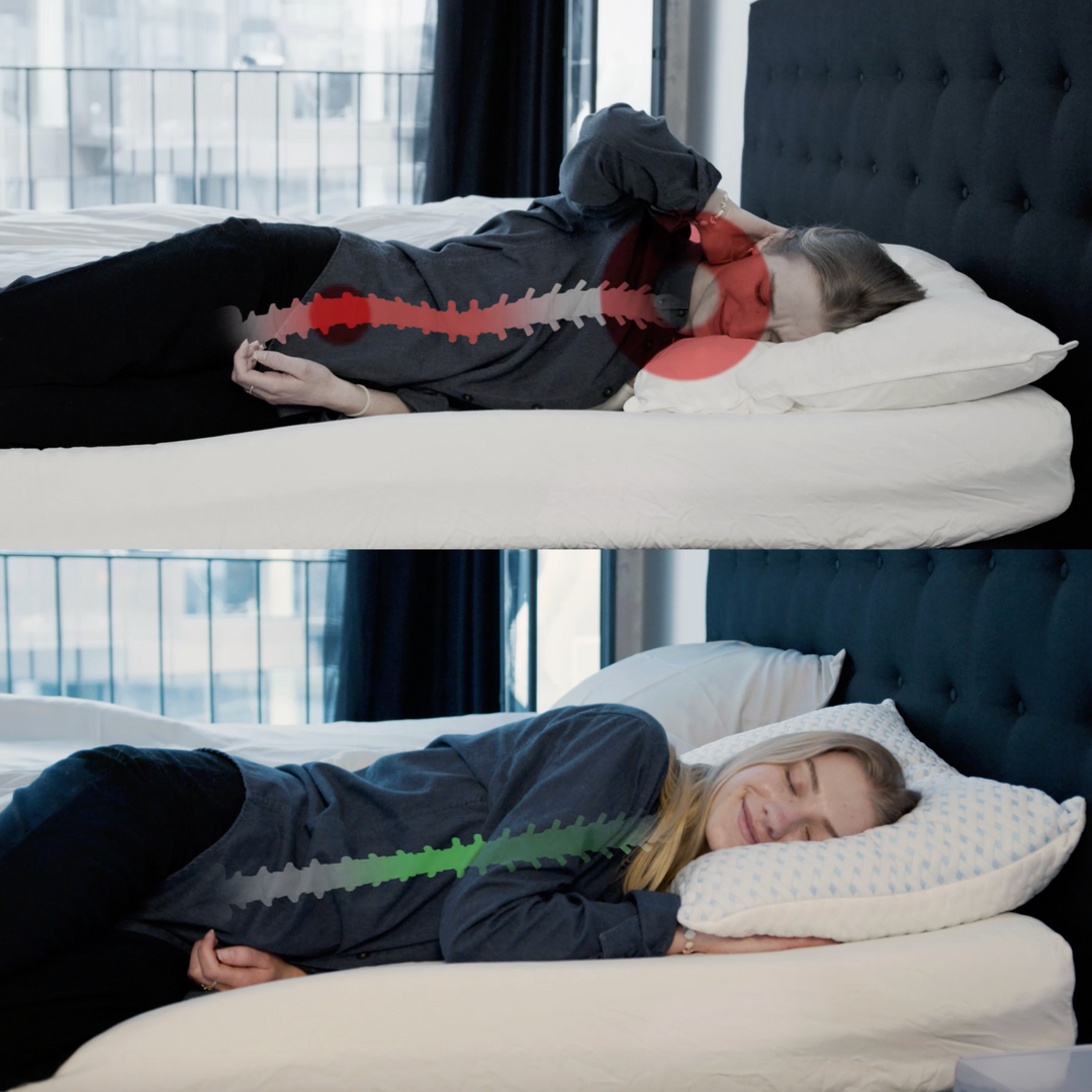Adjustable Ergonomic Pillow – Sereno